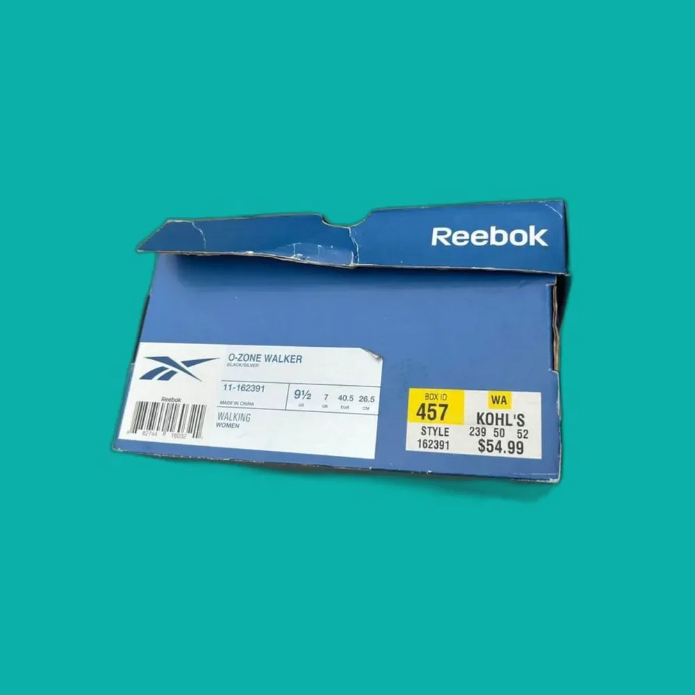 New Reebok O-Zone Walker Women's Size 9-1/2W Style 11-181391 Black